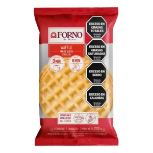MC CAIN-WAFFLES FORNO DE MINAS QUESO (5x200grs)