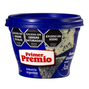 PRIMER PREMIO-QUESO UNTABLE AZUL (12x190grs)