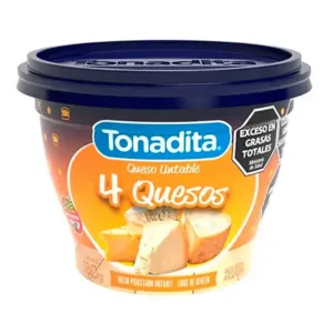 TONADITA - UNTABLE 4 QUESOS (12x180grs)