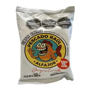 FANTOCHE-ALFAJOR PESCADO RAUL SIMPLE BLANCO (12x50grs)