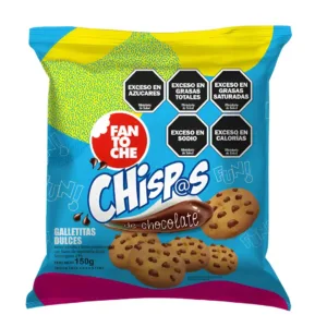 FANTOCHE CHISPAS DE CHOCOLATE (12x150 grs)