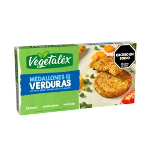 VEGETALEX-MEDALLON VERDURA (4x300grs)