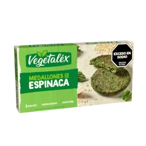 VEGETALEX-MEDALLON ESPINACA (4x300grs)