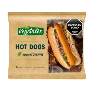 VEGETALEX-HOT DOGS 100% VEGETAL (30x225grs)