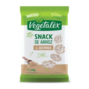 VEGETALEX-SNACKS ARROZ Y QUINOA (30x40grs)