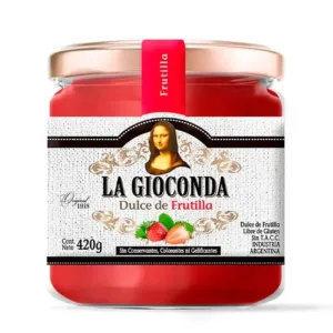 LA GIOCONDA-MERMELADA FRUTILLA (6x330grs)