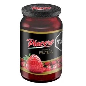 PIACERE-MERMELADA FRUTILLA (6x454grs)