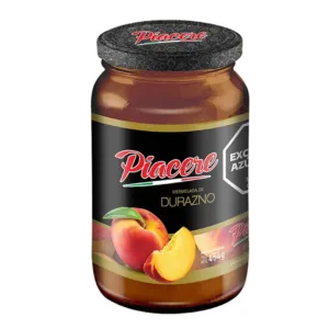 PIACERE-MERMELADA DURAZNO (6x454grs)