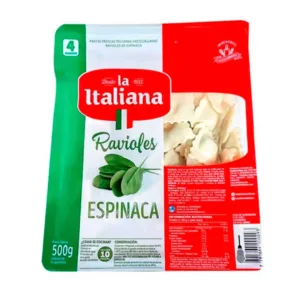 LA ITALIANA-RAVIOLES ESPINACA (21X500grs)