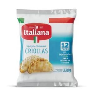 LA ITALIANA-EMPANADAS CRIOLLAS (30x330grs)