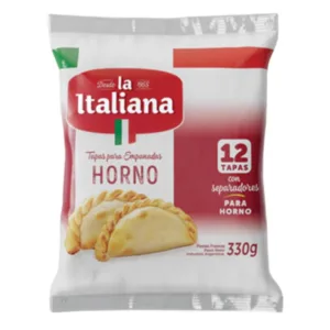 LA ITALIANA-EMPANADAS HORNO (30x330grs)