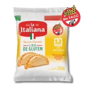 LA ITALIANA-EMPANADAS S/TACC (30x330grs)
