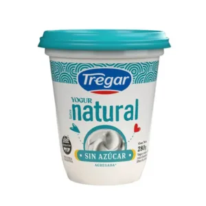 TREGAR-YOGUR NATURAL S/AZUCAR (12X280grs)