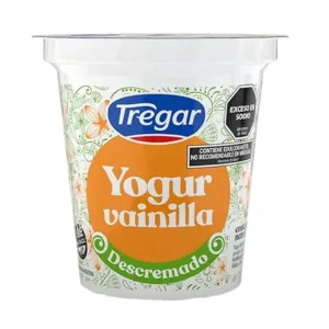 TREGAR-YOGUR DESCR. VAINILLA (18x125grs)