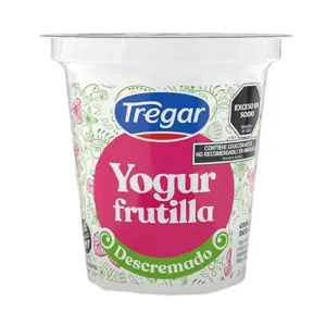 TREGAR-YOGUR DESCR. FRUTILLA (18x125grs)