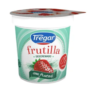 TREGAR-YOGUR DESCR. C/FRUTAS FRUTILLA (24x160grs)