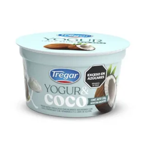 TREGAR-YOGUR ENTERO BATIDO C/COCO (12x120grs)