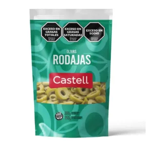 CASTELL - ACEITUNAS VERDES RODAJAS DOY PACK (12x150grs)
