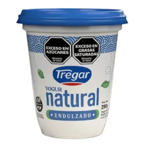 TREGAR-YOGUR NATURAL ENDULZADO (12X280grs)